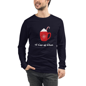 A CUP OF CHEER Unisex Long Sleeve Tee