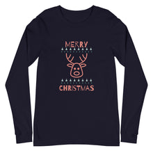 Load image into Gallery viewer, MERRY CHRISTMAS Unisex Long Sleeve Tee
