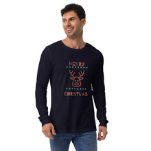 Load image into Gallery viewer, MERRY CHRISTMAS Unisex Long Sleeve Tee
