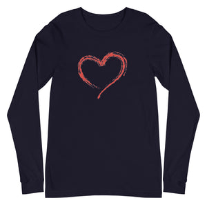 HEART Unisex Long Sleeve Tee