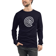 Load image into Gallery viewer, @ Unisex Long Sleeve Tee
