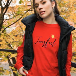 JOYFUL Unisex Long Sleeve Tee