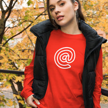 Load image into Gallery viewer, @ Unisex Long Sleeve Tee
