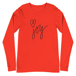 JOY Unisex Long Sleeve Tee