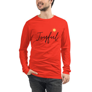 JOYFUL Unisex Long Sleeve Tee