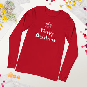 MERRY CHRISTMAS Unisex Long Sleeve Tee