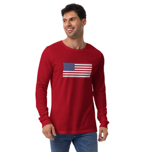 USA Unisex Long Sleeve Tee