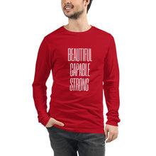 Load image into Gallery viewer, STRONG Unisex Long Sleeve Tee
