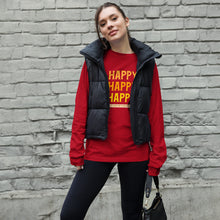 Load image into Gallery viewer, HAPPY Unisex Long Sleeve Tee
