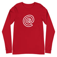 Load image into Gallery viewer, @ Unisex Long Sleeve Tee
