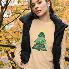 Load image into Gallery viewer, MERRY CHRISTMAS Unisex Long Sleeve Tee
