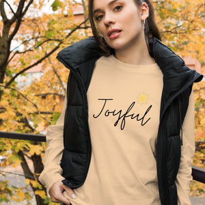 JOYFUL Unisex Long Sleeve Tee