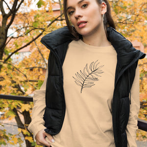 PALM LEAF Unisex Long Sleeve Tee