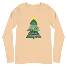 Load image into Gallery viewer, MERRY CHRISTMAS Unisex Long Sleeve Tee
