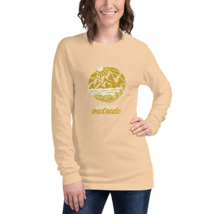 LET’S GO OUTSIDE Unisex Long Sleeve Tee