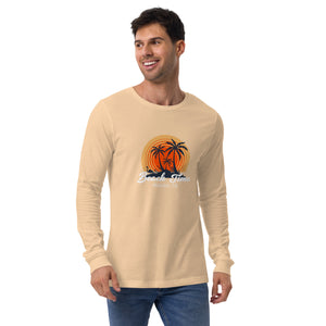 BEACH TIME Unisex Long Sleeve Tee