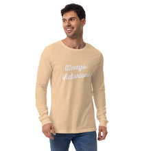 Load image into Gallery viewer, ALWAYS VICTORIOUS Unisex Long Sleeve Tee
