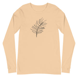 PALM LEAF Unisex Long Sleeve Tee