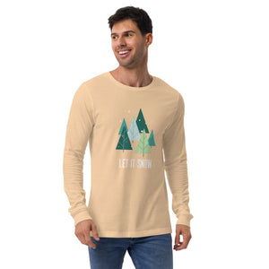 LET IT SNOW Unisex Long Sleeve Tee