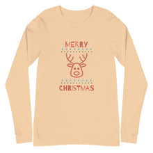 Load image into Gallery viewer, MERRY CHRISTMAS Unisex Long Sleeve Tee
