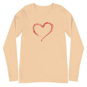 HEART Unisex Long Sleeve Tee