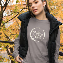 Load image into Gallery viewer, ITS COFFEE TIME Unisex Long Sleeve Tee
