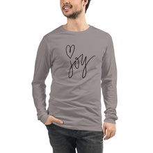 Load image into Gallery viewer, JOY Unisex Long Sleeve Tee
