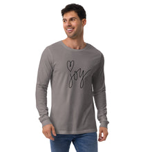 Load image into Gallery viewer, JOY Unisex Long Sleeve Tee
