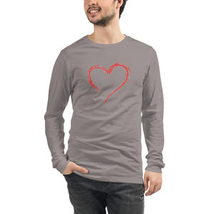 HEART Unisex Long Sleeve Tee