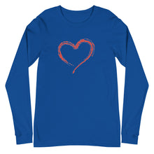 Load image into Gallery viewer, HEART Unisex Long Sleeve Tee
