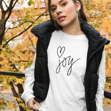 Load image into Gallery viewer, JOY Unisex Long Sleeve Tee
