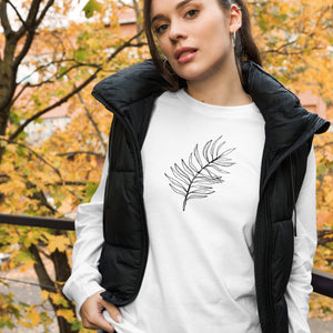 PALM LEAF Unisex Long Sleeve Tee