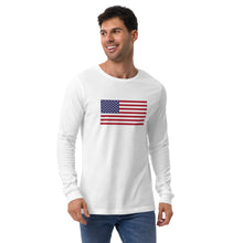 Load image into Gallery viewer, USA Unisex Long Sleeve Tee
