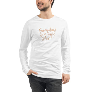 FRESH START Unisex Long Sleeve Tee