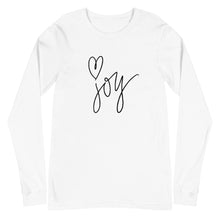 Load image into Gallery viewer, JOY Unisex Long Sleeve Tee
