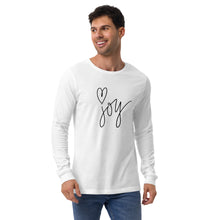 Load image into Gallery viewer, JOY Unisex Long Sleeve Tee
