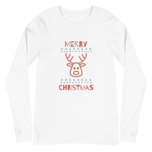 Load image into Gallery viewer, MERRY CHRISTMAS Unisex Long Sleeve Tee
