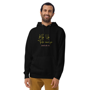 RISE UP TAKE COURAGE Unisex Hoodie