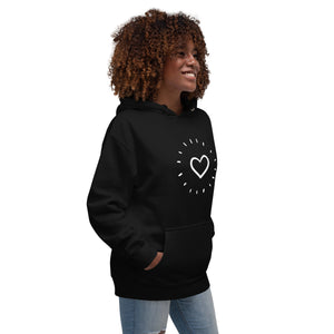 HEART AGLOW Unisex Hoodie