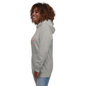 MODERN ART RED SWIRL Unisex Hoodie