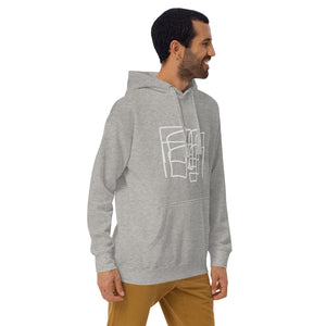 MODERN SQUARE Unisex Hoodie