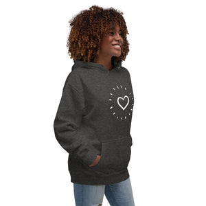 HEART AGLOW Unisex Hoodie