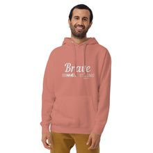 Load image into Gallery viewer, BRAVE AND STRONG Unisex Hoodie
