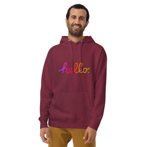 HELLO Unisex Hoodie