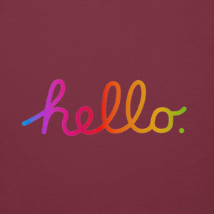 HELLO Unisex Hoodie