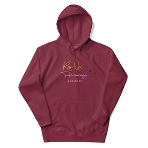 RISE UP TAKE COURAGE Unisex Hoodie