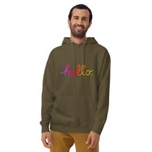 Load image into Gallery viewer, HELLO Unisex Hoodie
