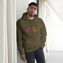 Load image into Gallery viewer, HELLO Unisex Hoodie
