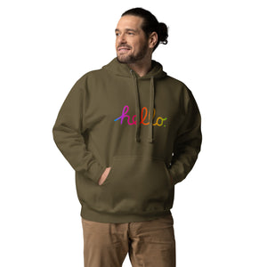 HELLO Unisex Hoodie