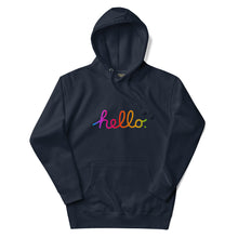 Load image into Gallery viewer, HELLO Unisex Hoodie
